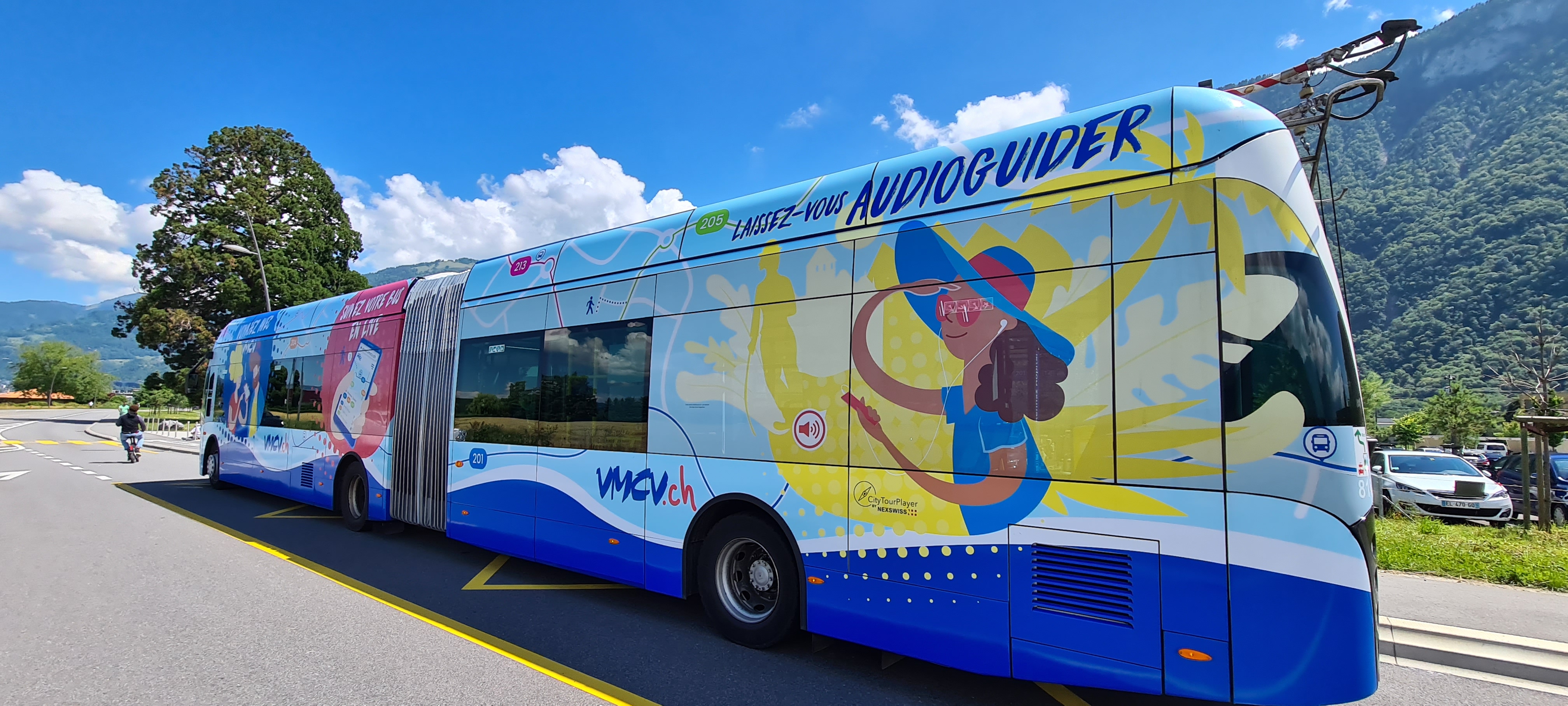 Vevey - Montreux - Villeneuve · ligne 201